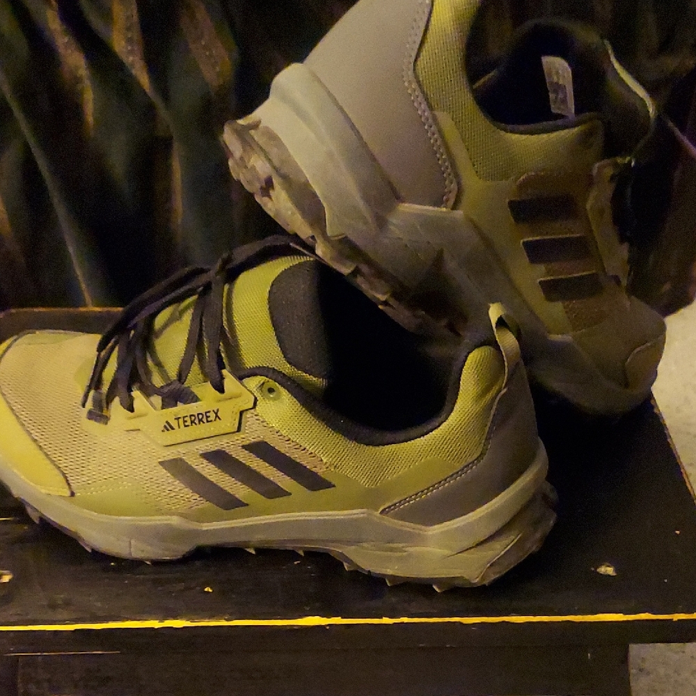 Adidas Terrex Men's Olive and Black Trail Shoes
